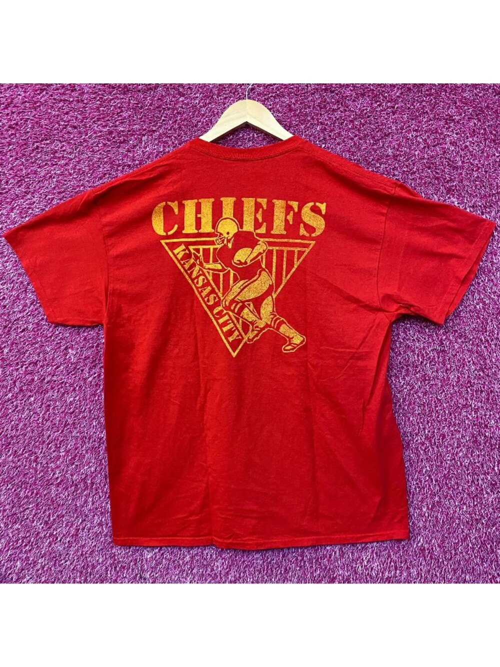 Junk Food Clothing Kansas City Chiefs Graphic T-Shirt Large